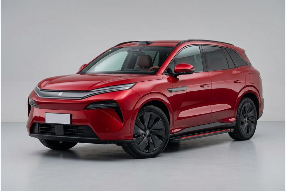 BYD Tang 2025– Progi boczne Maya Red (2 szt., Aluminium) Image