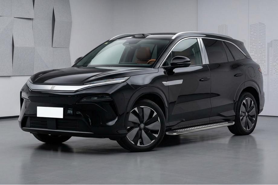 BYD Tang 2025– Progi Boczné Maydos V2 (2 szt., Aluminium i Stal Nierdzewna) Image