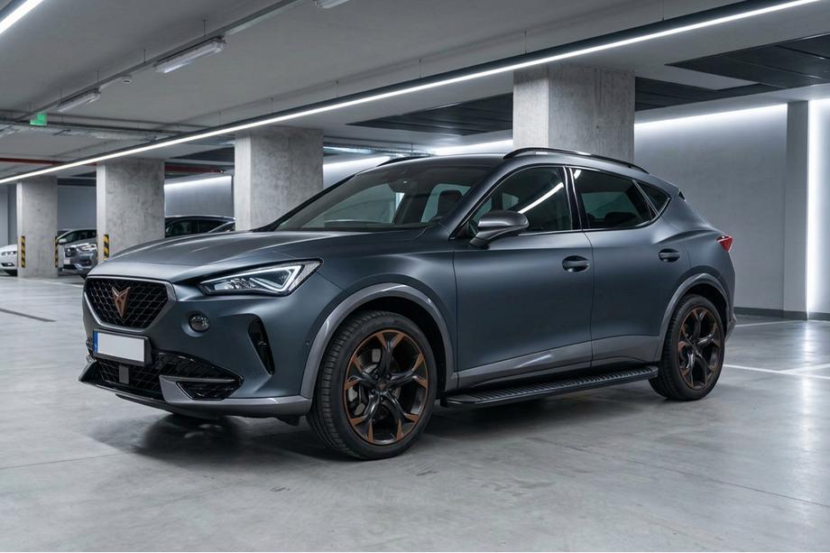 Cupra Formentor 2020- Progi Boczné Tayga Black (2 szt., Aluminium) Image