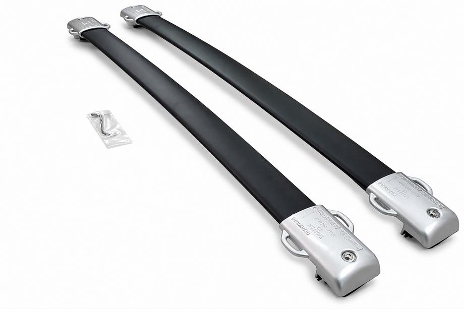 Lexus GX460 2009-2023 Belki poprzeczne bagażnika dachowego na relingi zintegrowane OEM (2 szt.) Zdjęcia 2