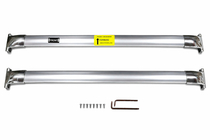 Lexus LX570/450d 2008-2022 Belki poprzeczne bagażnika dachowego na relingi zintegrowane OEM (2 szt.) zdjęcia 2