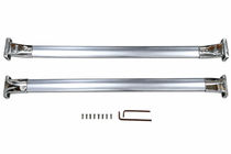 Lexus LX570/450d 2008-2022 Belki poprzeczne bagażnika dachowego na relingi zintegrowane OEM (2 szt.) zdjęcia 3