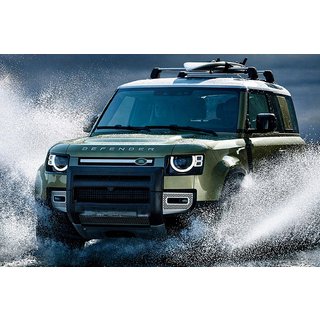 Belki poprzeczne bagażnika dachowego na relingi zintegrowane OEM (2 szt.) Land Rover Defender 2019- zdjęcia 1