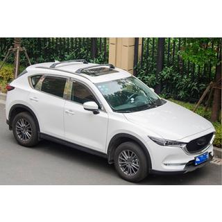 Belki poprzeczne bagażnika dachowego na relingi zintegrowane OEM (2 szt.) Mazda CX-5 2017–2025 zdjęcia 2
