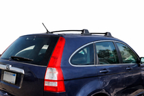 Honda CRV 2007-2011 Belki poprzeczne OEM do fabrycznych punktów montażu, zamykane na klucz (2 szt.) zdjęcia 2