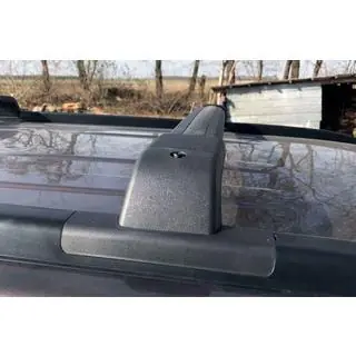 Belki poprzeczne OEM do fabrycznych punktów montażu, zamykane na klucz (2 szt.) Nissan X-trail T31 2007-2014 zdjęcia 2