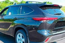 Toyota Highlander 2019- Belki poprzeczne OEM do fabrycznych punktów montażu, zamykane na klucz (2 szt.) zdjęcia 1