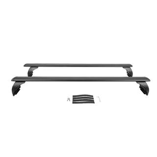 OEM belki poprzeczne bagażnika dachowego czarne (aluminium) zdjęcia 1