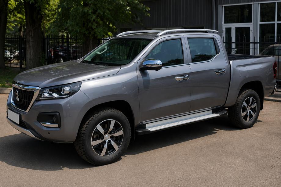 Ford Ranger 2011–2022 Relingi dachowe szare OEM (Aluminium) Image