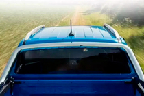 Volkswagen Amarok 2022- Relingi dachowe OEM szare (ABS, montaż na klej) zdjęcia 5