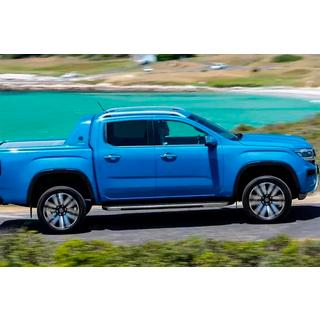 Relingi dachowe OEM szare (ABS, montaż na klej) Volkswagen Amarok 2022- zdjęcia 4