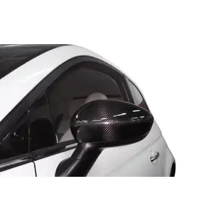 Nakładki na Lusterka 2007-2015 (2 szt., Prawdziwy Carbon) Fiat 500/500L 2013-2022 zdjęcia 2