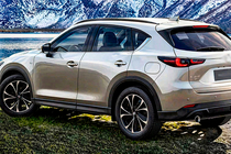 Mazda CX-5 2017–2025 Zintegrowane relingi dachowe OEM (2 szt.) zdjęcia 9
