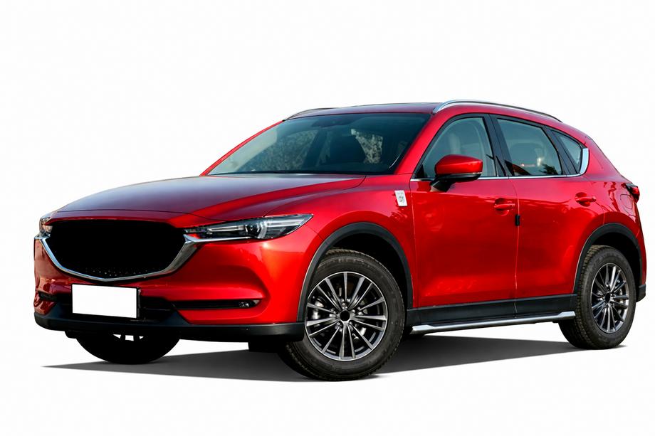 Mazda CX-5 2017–2025 Relingi dachowe zintegrowane HARMS (2 szt.) Czarny Image