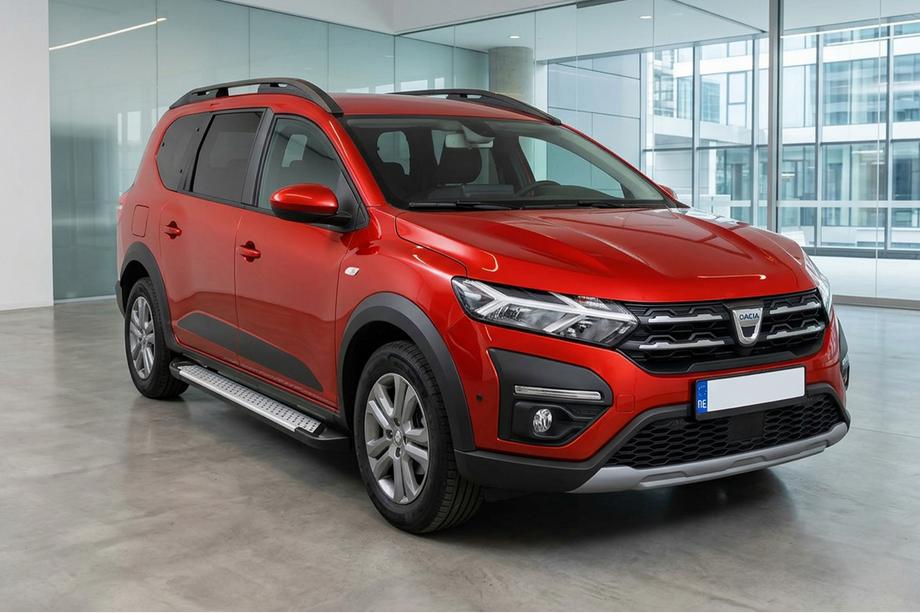 Dacia Jogger 2022- Progi boczne Allmond Grey (2 szt., aluminium) Zdjęcia 1