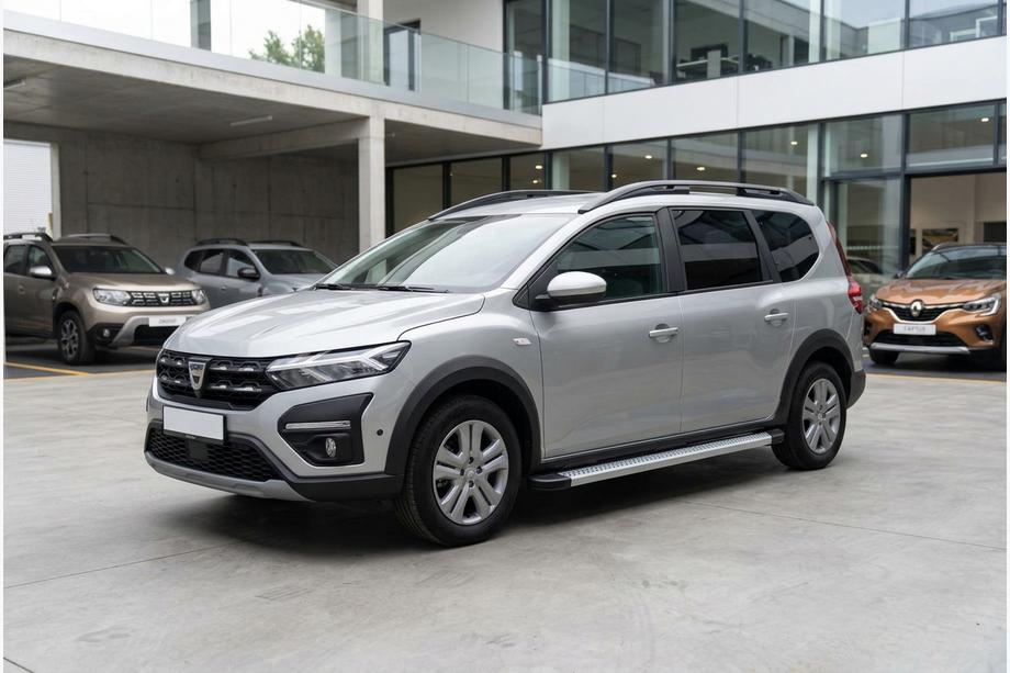 Dacia Jogger 2022- Progi boczne Maya V2 (kpl., aluminium) Image