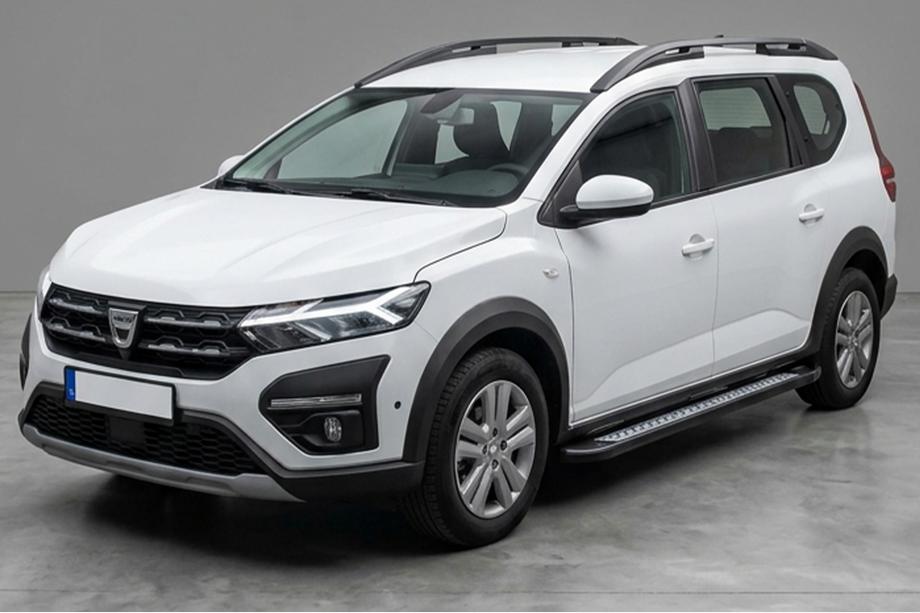 Dacia Jogger 2022- Progi Boczné Vision New Black (2 szt., Aluminium) Zdjęcia 1