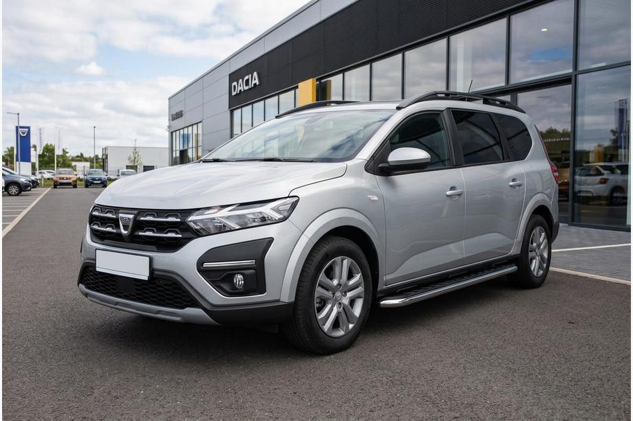Dacia Jogger 2022- Progi Boczne Maydos V1 (2 szt., Aluminium i Stal Nierdzewna) Image