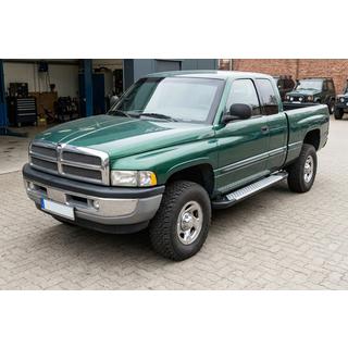 Progi boczne Allmond Grey (2 szt., aluminium) Dodge RAM (BR/BE) 1994–2002 zdjęcia 1