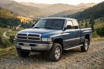 Dodge RAM (BR/BE) 1994–2002 Progi boczne Fullmond (2 szt., Aluminium) zdjęcia 1