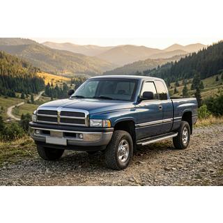 Progi boczne Fullmond (2 szt., Aluminium) Dodge RAM (BR/BE) 1994–2002 zdjęcia 1