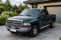 Dodge RAM (BR/BE) 1994–2002 Progi Boczné Vision New Black (2 szt., Aluminium) zdjęcia 1