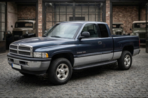 Dodge RAM (BR/BE) 1994–2002 Stopnie boczne Bosphorus Black (2 szt., Aluminium) zdjęcia 1