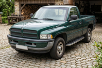 Dodge RAM (BR/BE) 1994–2002 Progi Boczne Maydos V1 (2 szt., Aluminium i Stal Nierdzewna) zdjęcia 1
