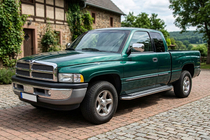 Dodge RAM (BR/BE) 1994–2002 Progi Boczné Maydos V2 (2 szt., Aluminium i Stal Nierdzewna) zdjęcia 1