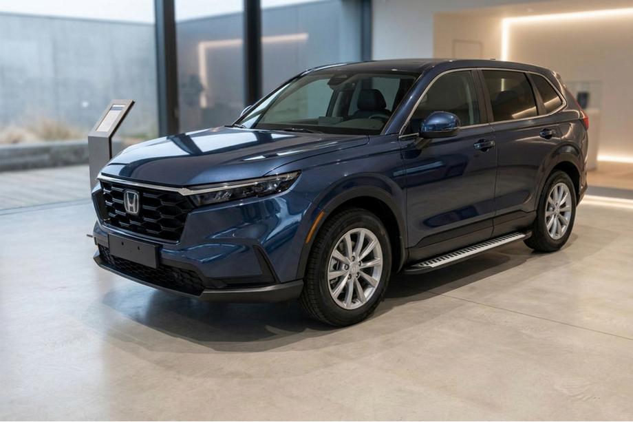 Honda CRV 2022- Stopnie boczne Line (2 szt., aluminium) Zdjęcia 1