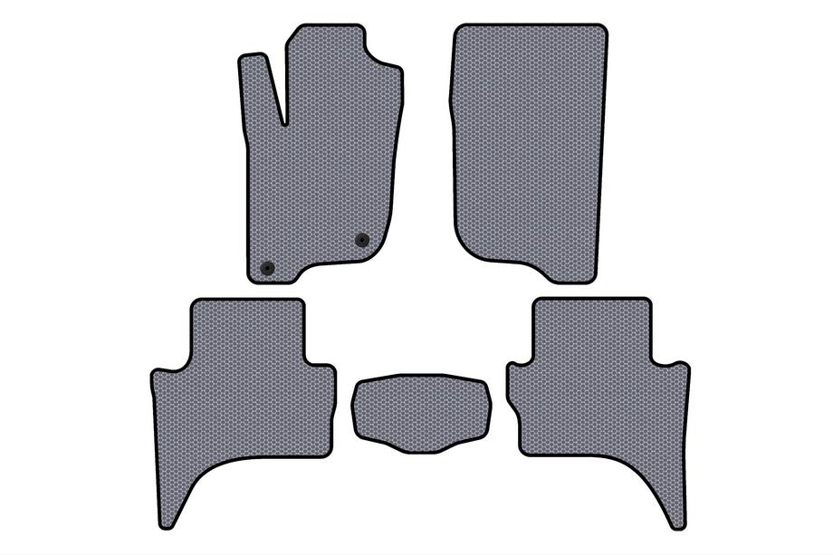 Mitsubishi L200 2015-2024 Dywaniki gumowe Carsuit (Short base, Szary) Image