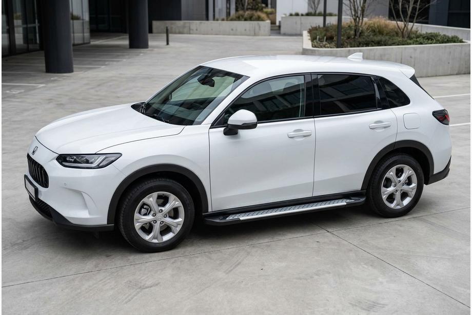 Honda ZR-V 2022- Progi boczne Allmond Grey (2 szt., aluminium) Image