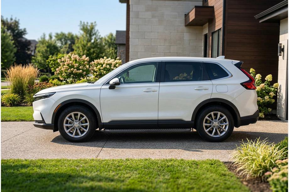 Honda CRV 2022- Progi Boczné Tayga Black (2 szt., Aluminium) Image