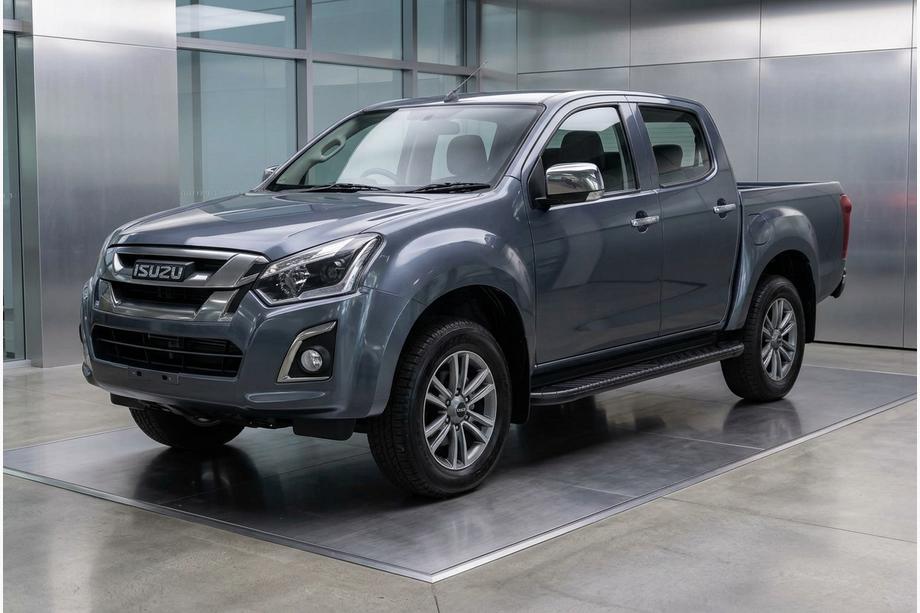 Isuzu D-Max 2019- Stopnie boczne Bosphorus Black (2 szt., Aluminium) Image