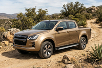 Isuzu D-Max 2019- Progi Boczné Shining V1 (2 szt., Aluminium) zdjęcia 1