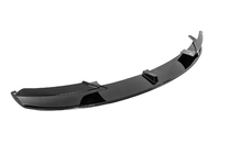 BMW 3 Series F30/F31 2012-2019 Dokładka przedniego zderzaka lip BM (do M-Sport, czarny połysk) zdjęcia 3