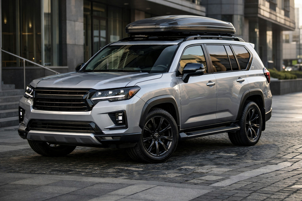 Miejski styling Toyota Land Cruiser Prado 250 bez tanich rozwiązań
