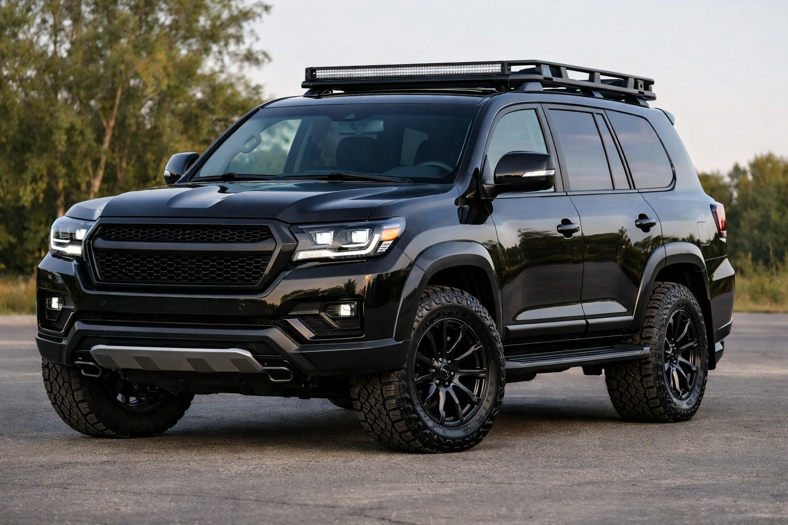 Plan modernizacji Toyota Land Cruiser 200 dla bardziej nowoczesnego wyglądu