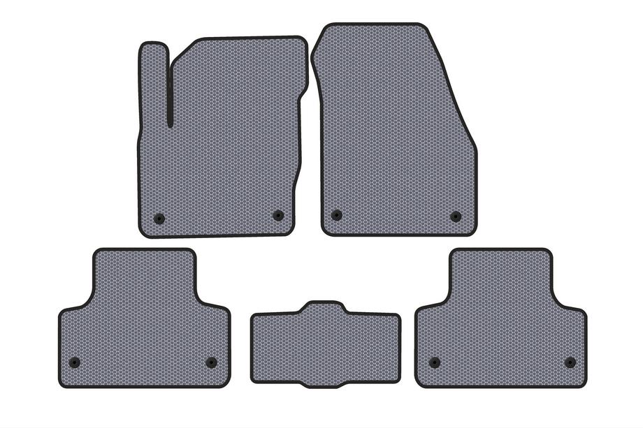 Range Rover Evoque 2012-2018 Gumowe Dywaniki Carsuit (Szary) Zdjęcia 1