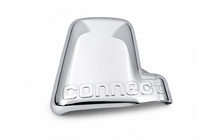 Ford Connect 2006–2009 Chromowana nakładka na lusterko z logo prawa (1 szt., plastik) zdjęcia 1