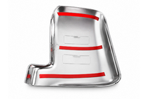 Ford Connect 2006–2009 Chromowana nakładka na lusterko z logo prawa (1 szt., plastik) zdjęcia 2