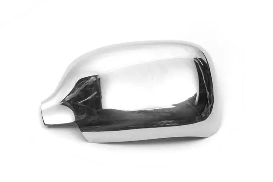 Renault Kangoo 1998-2008 Chromowana nakladka lusterka lewa (2004-2008, 1 szt.) Carmos - Chromowany Plastik Zdjęcia 1