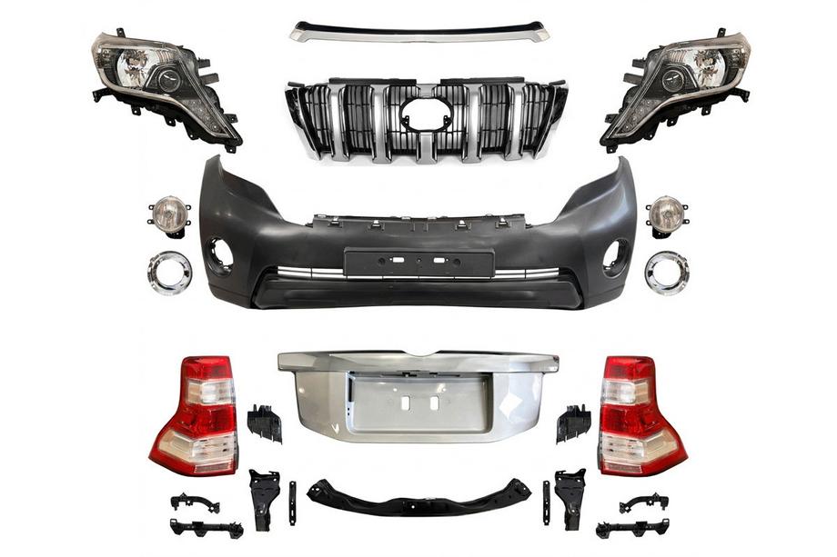 Toyota Land Cruiser Prado 150 2009-2023 Zestaw do liftingu z 2009-2013 na 2013-2017 Zdjęcia 2