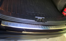 Nissan Qashqai 2014-2021 Nakładka na tylny zderzak OmsaLine (2014-2017, Stal Nierdzewna) zdjęcia 7