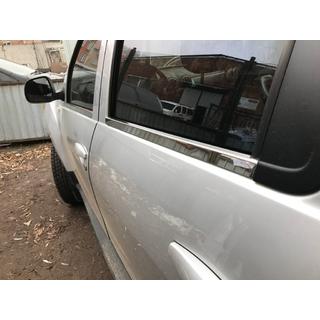 Listwy Ozdobne Szyb (4 szt, Stal Nierdzewna) Nissan Terrano 2014- zdjęcia 1