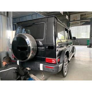 Poszerzenia nadkoli G63 AMG 2018-style (tylne, do aut z zamontowanym zestawem liftingowym) zdjęcia 3