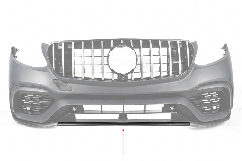 Mercedes GLC X253 2015-2022 Wkładka zderzaka przedniego GLC63 AMG 2015-2019 (centralna) Zdjęcia 1