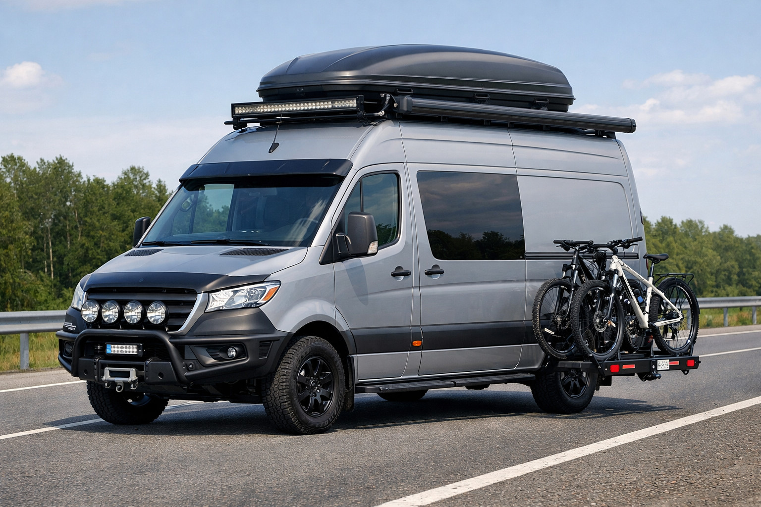 Co założyć do Mercedes Sprinter W907/W910 na trasę