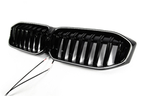 BMW 3 Series G20/G21 2018- Grille nerki 1-Bar LED (2022+, czarny połysk) zdjęcia 3