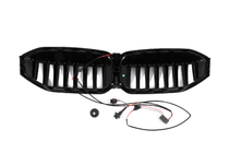 BMW 3 Series G20/G21 2018- Grille nerki 1-Bar LED (2022+, czarny połysk) zdjęcia 11